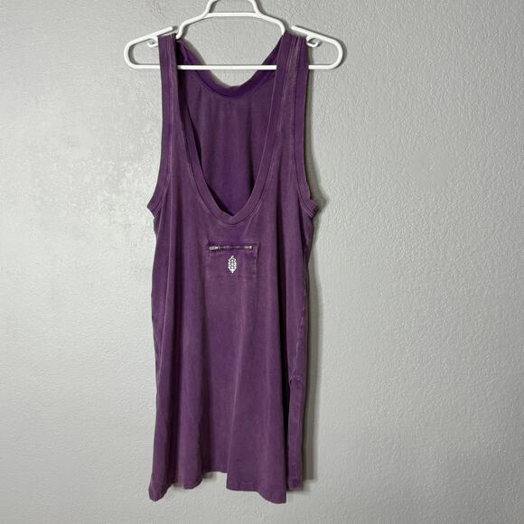 FP Movement Hot Shot Tunic Tank Purple Size XS - Picture 3 of 6